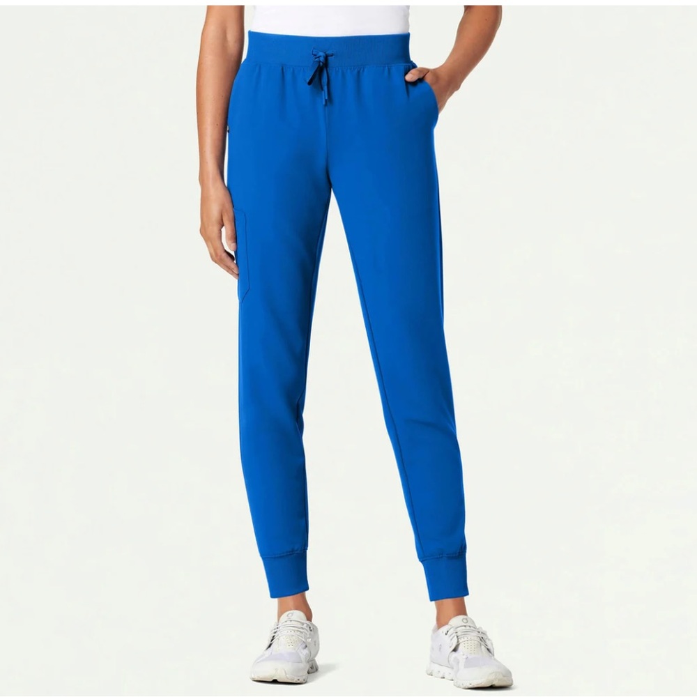 JAANUU Women’s Silex Slim Scrub Jogger (Royal Blue) XXS Petite